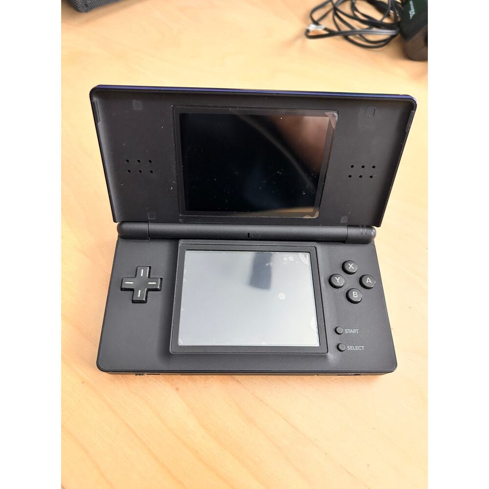 Nintendo DS Lite handheld console bundle in blue, sold as shown